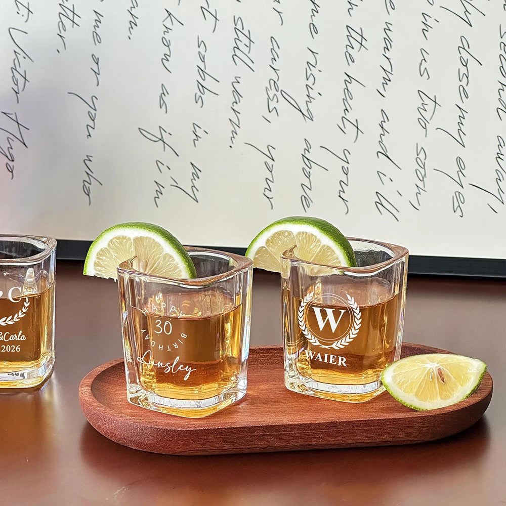Personalized Whiskey Glass Customized Whiskey Glass