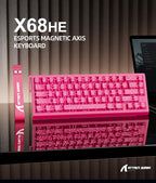 ATTACK SHARK X68HE Magnetic Keyboard