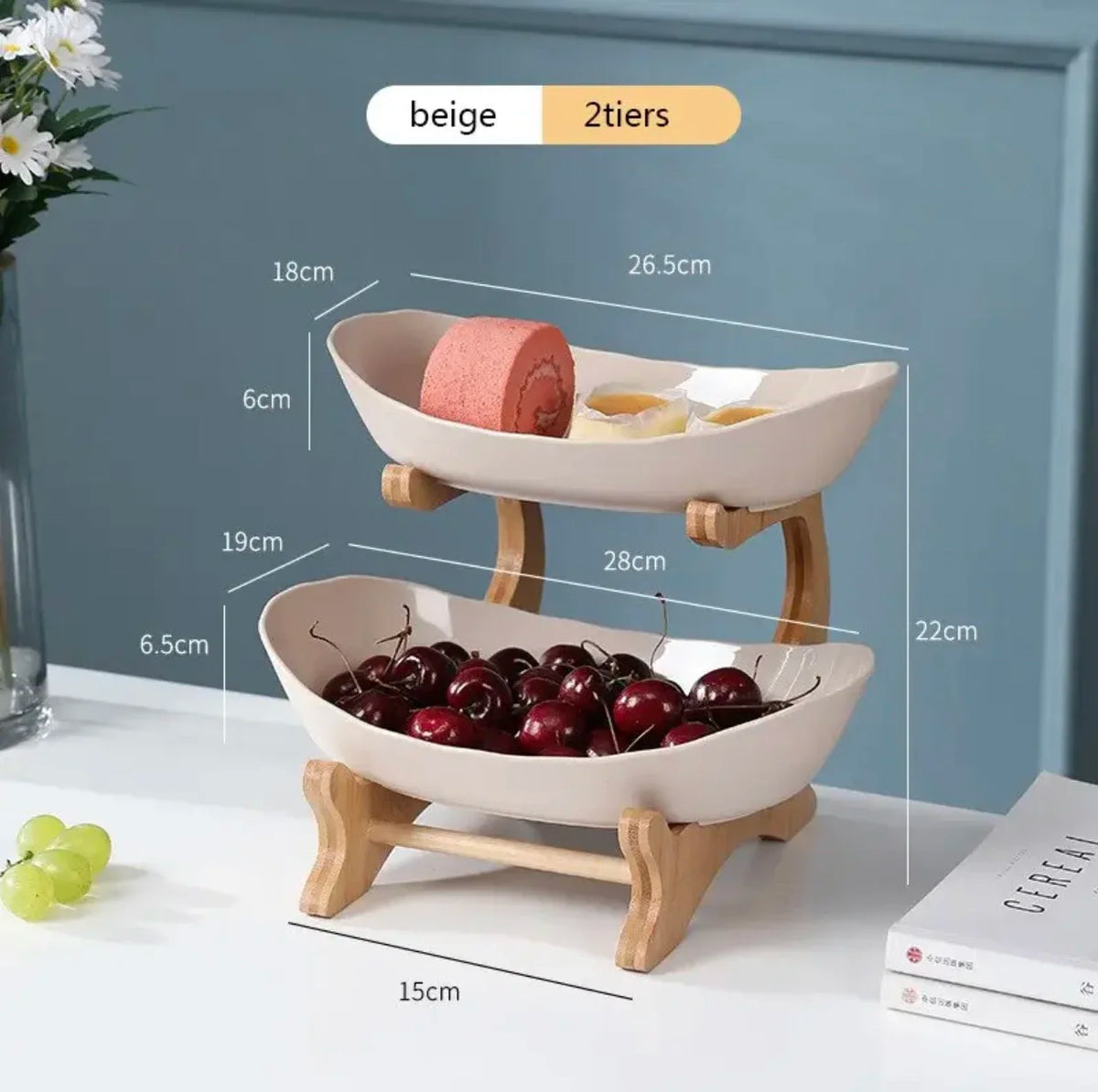 2/3 Layer Fruit Plate