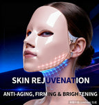 Wireless 7 Colors LED Face & Neck Beauty mask