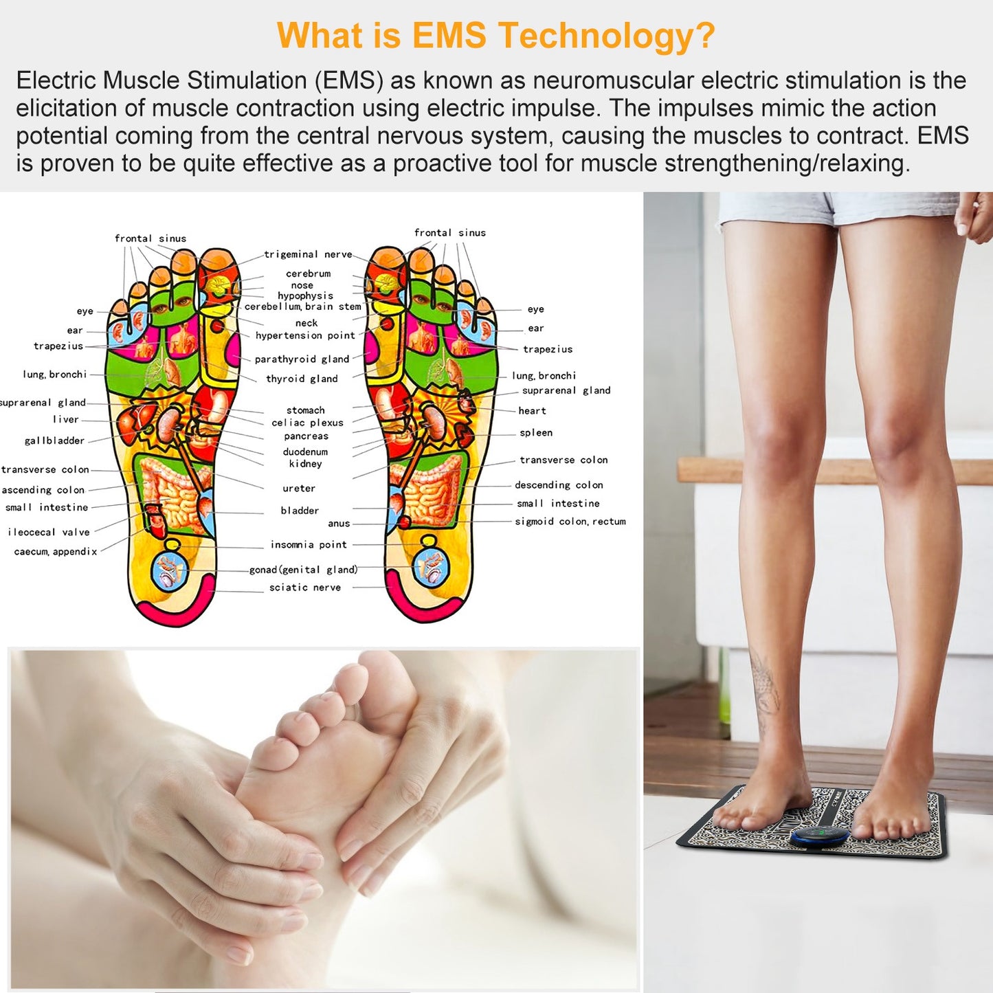 EMS Foot Massage Pad For Mothers' Day