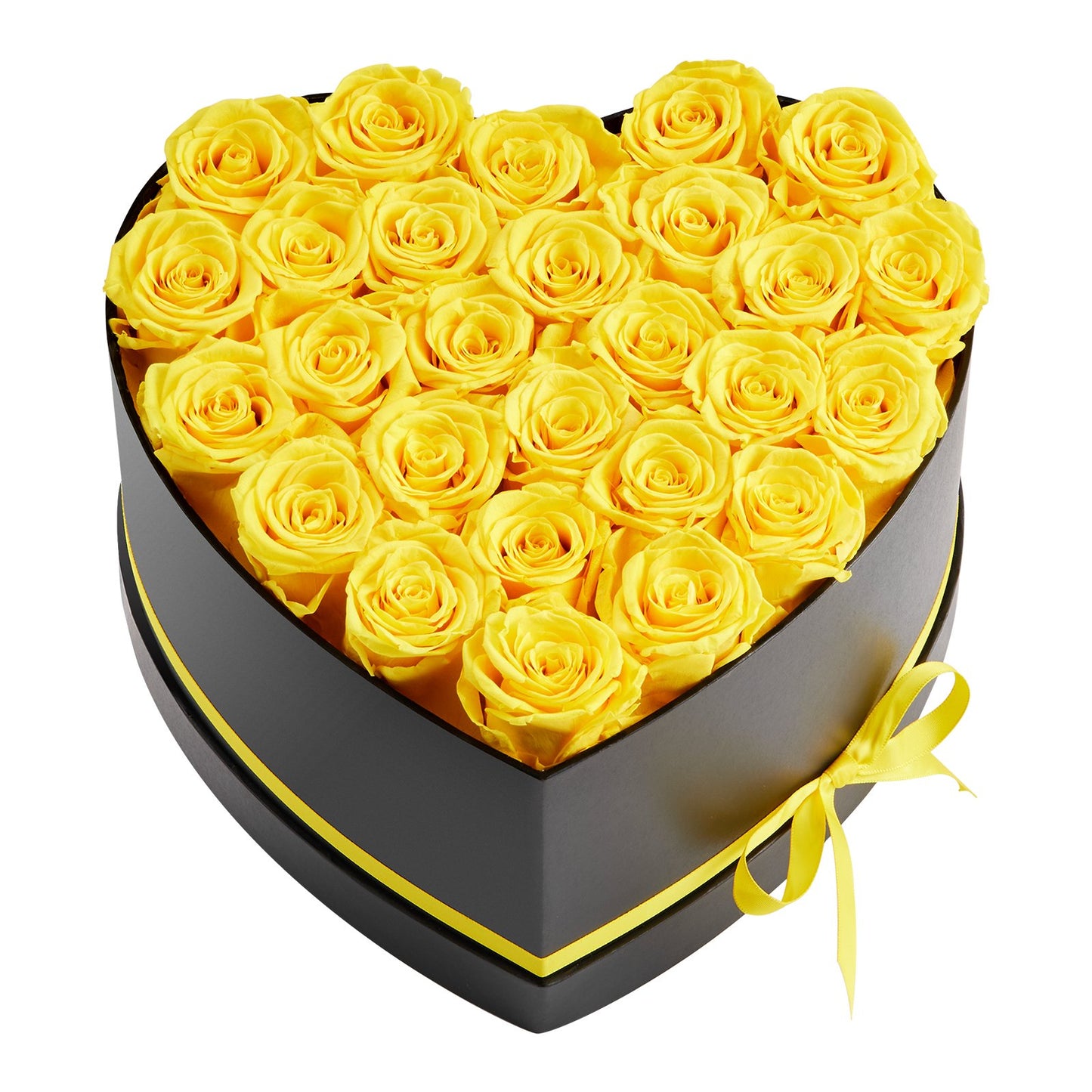 Forever Flowers, 27 Preserved Roses In A Heart Shape Box
